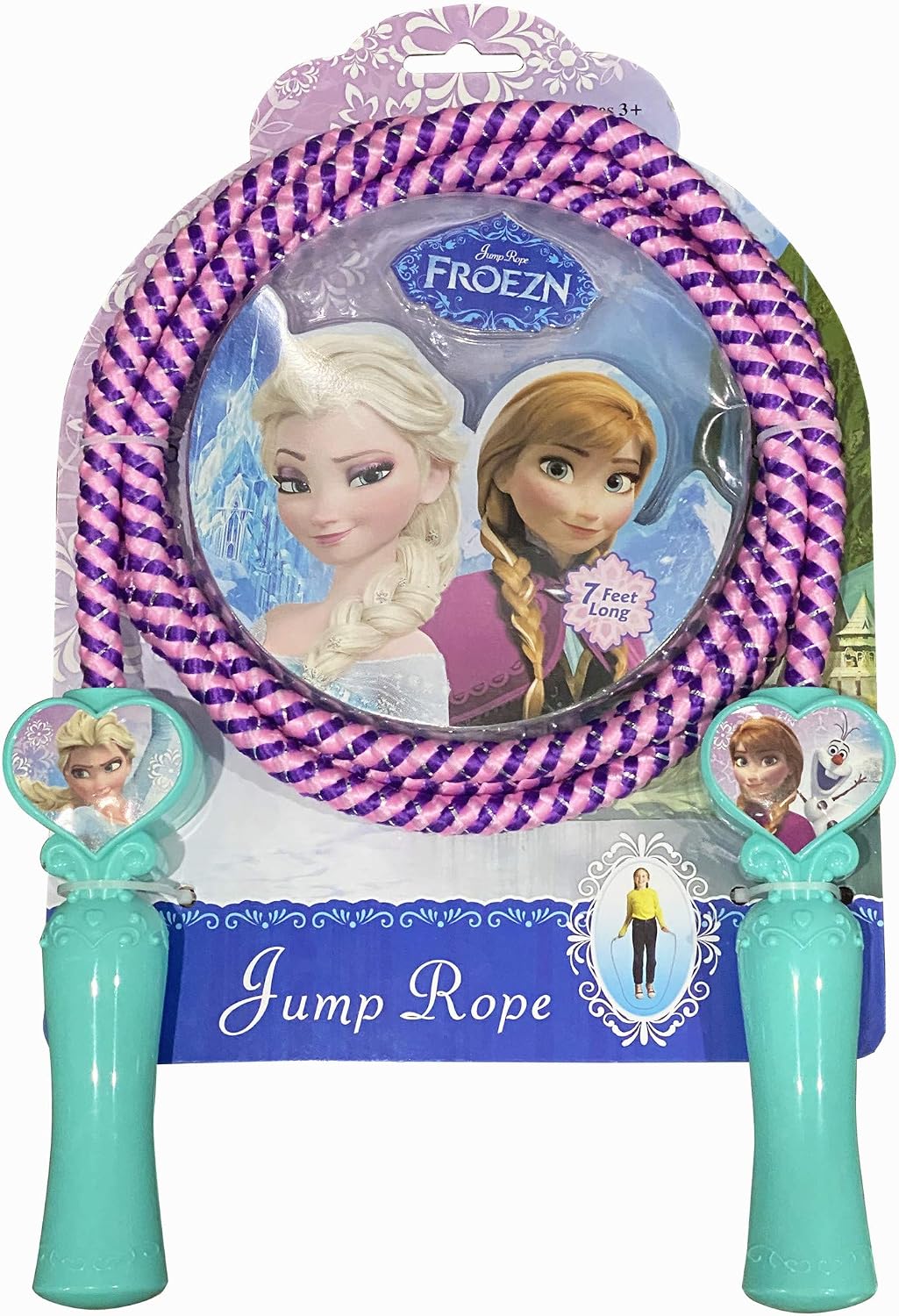 Kids Jump Rope for Girls Boys - Skipping Jumping Rope for Kids Youth Beginners,Durable Plastic Handles-Great for Children, Students,Outdoor Fun Activity,Party Favor, Recreation and Fitness