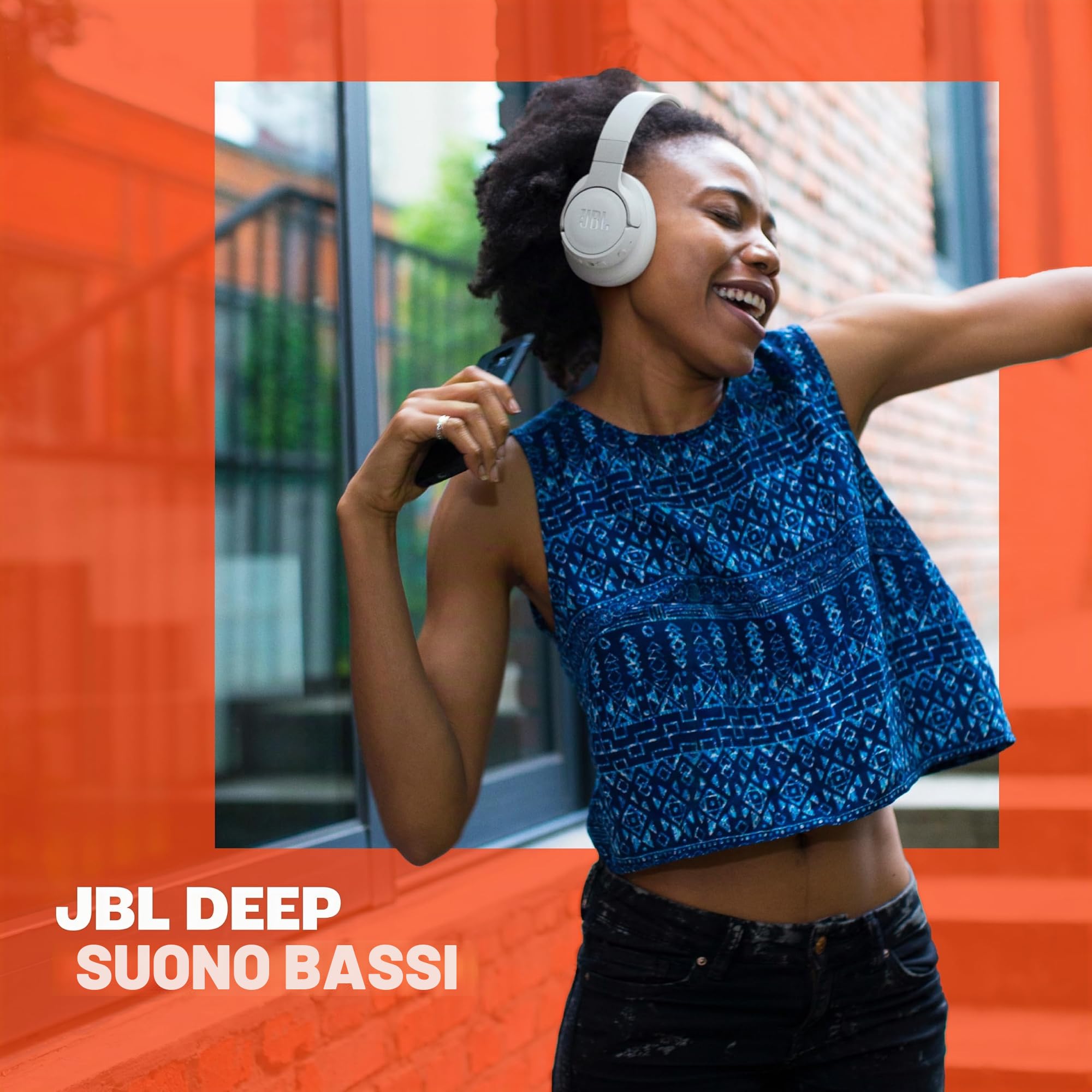 JBL Tune 770NC - Cuffie over-ear wireless con cancellazione adattiva del rumore e Smart Ambient, Bluetooth 5.3, durata della batteria fino a 70 ore con ricarica rapida, design leggero, confortevole e
