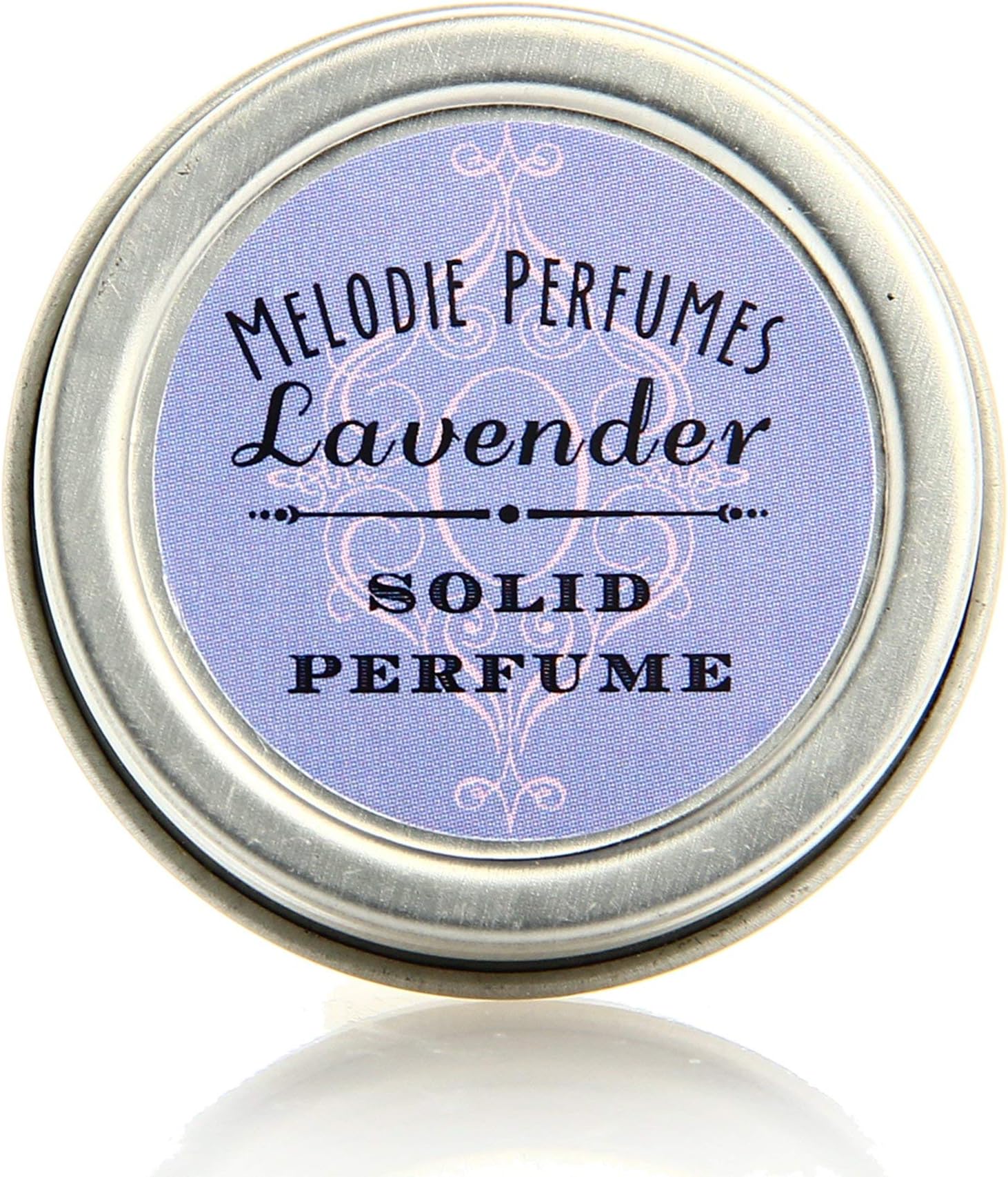 Lavender essential oil solid perfume for women. Aromatherapy natural perfume women's fragrance. Destress, and relaxation naturally.50 tin