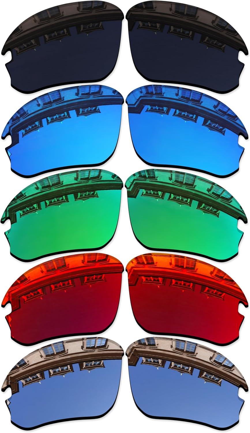 Vonxyz Set of 5 Lenses Replacement for Oakley Flak Draft OO9364 Sunglass Combo Pack