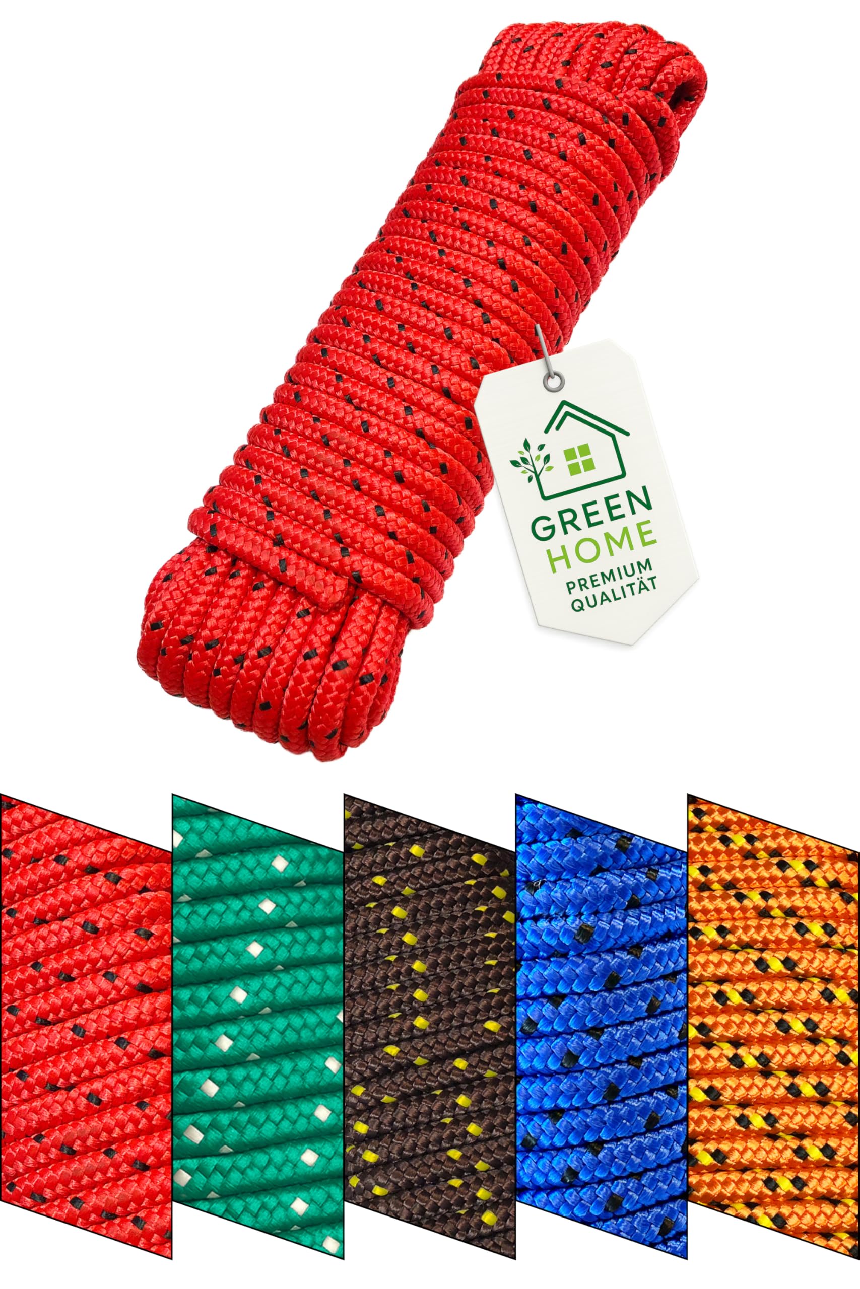 Rope 8 Mm X 20 M - Polypropylene (PP) Rope, Mooring Rope, General