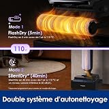 Tineco Floor One S9 Artist Boost Steam Aspirateur Laveur, ReverseScrub - 7