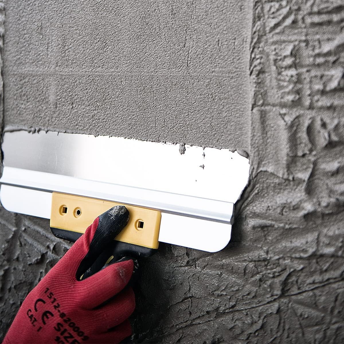 HARDY 2k Stainless Steel Surface Sealant For Putty Knives, Precise Work To Finish Details For Professional And Amateur Use, Functional Size 70cm