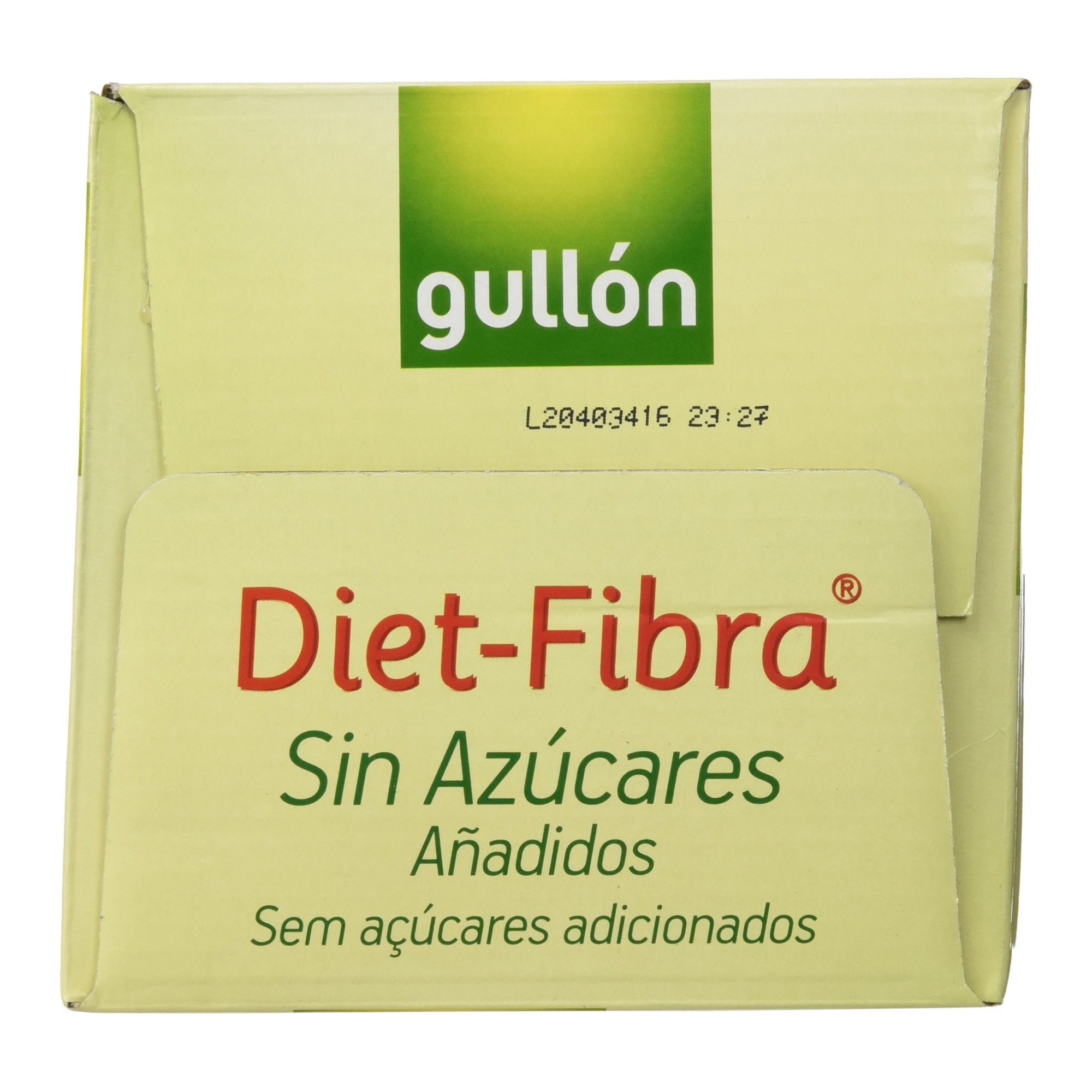Gullón Galleta Fibra sin Azúcar, 450g