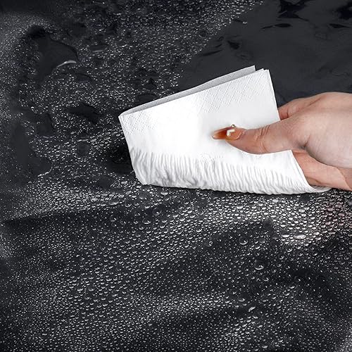 Miniatura 4 de Lyellfe 2 fundas de plástico para sofá, bolsas de mudanza resistentes para sofá, a prueba de agua, a prueba de polvo, bolsa de sofá, 33 pulgadas de