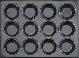 New Star Foodservice 37845 Commercial Grade Aluminum Non-Stick 12-Cup Muffin Pan