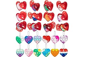 12-Piece Delight: Valentines Mini Pop Set for Kids