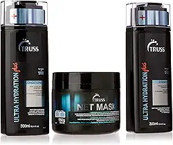 Kit Truss Ultra Hydration Plus Shampoo 300ml + Condicionador 300ml + Net Mask 550g