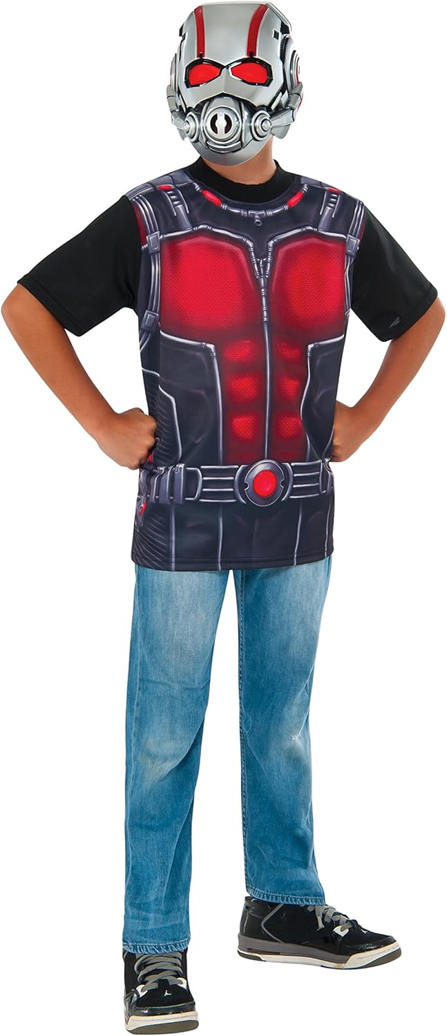 Ant-Man Costume Shirt and Mask, Child's Small