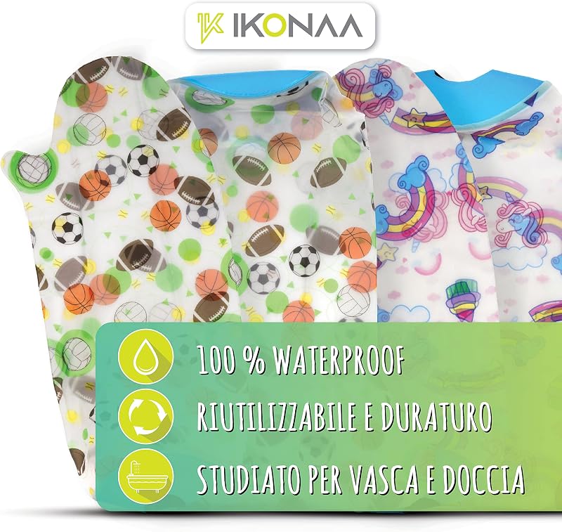 IKONAA Vízálló Karprotektív Unicornos Fürdőzéshez Gyerekeknek