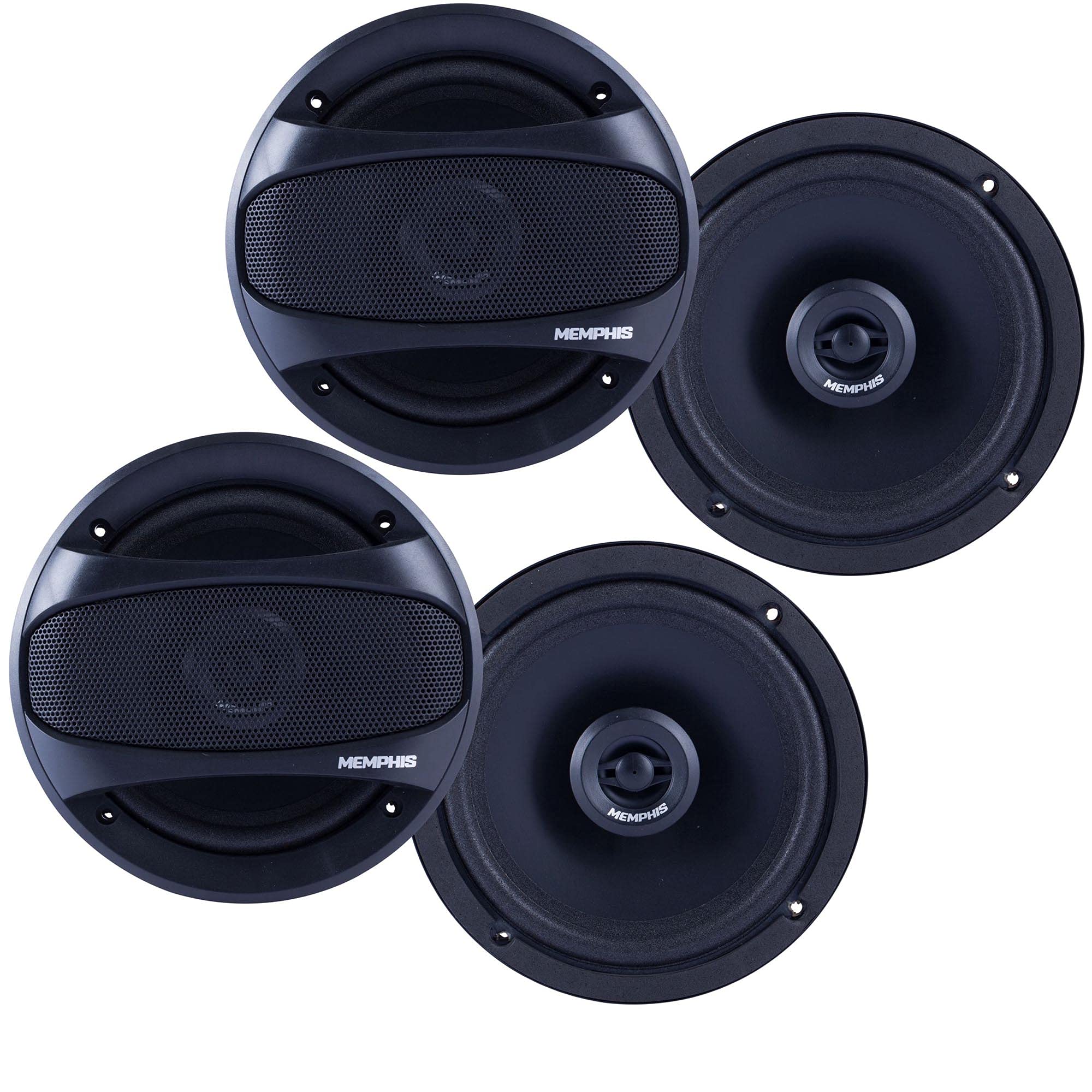 Amazon.com: Memphis Audio 2 Pairs of SRX62 Street Reference Series