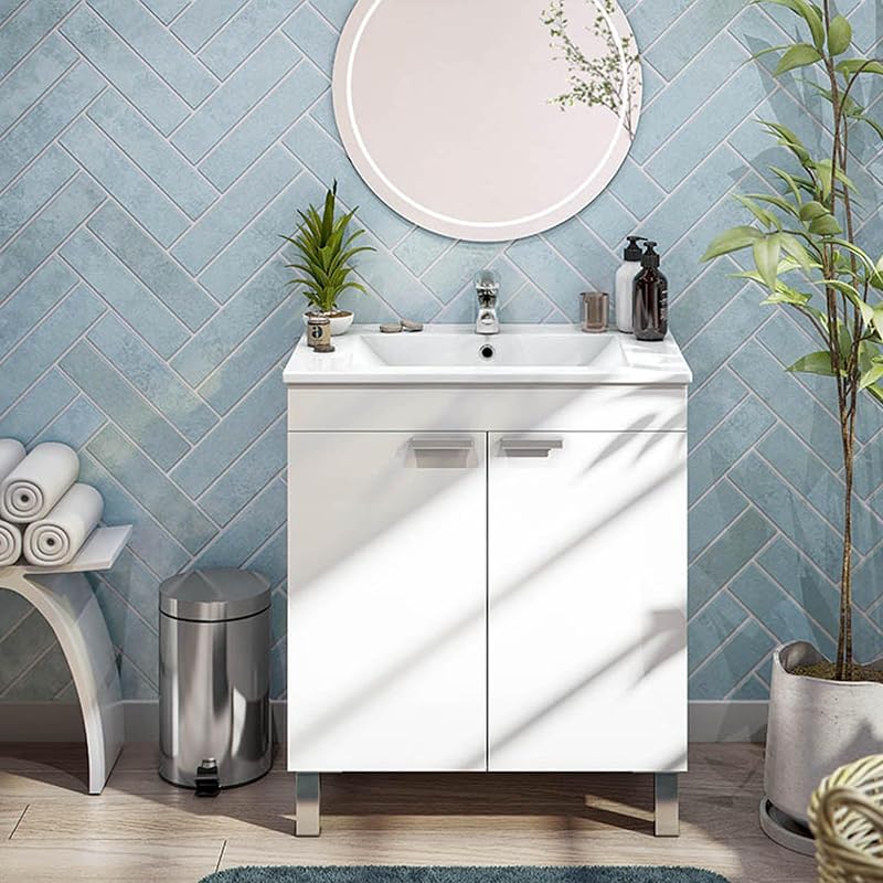 Dmora Mobile Sottolavabo Hickory 70x45x80 cm