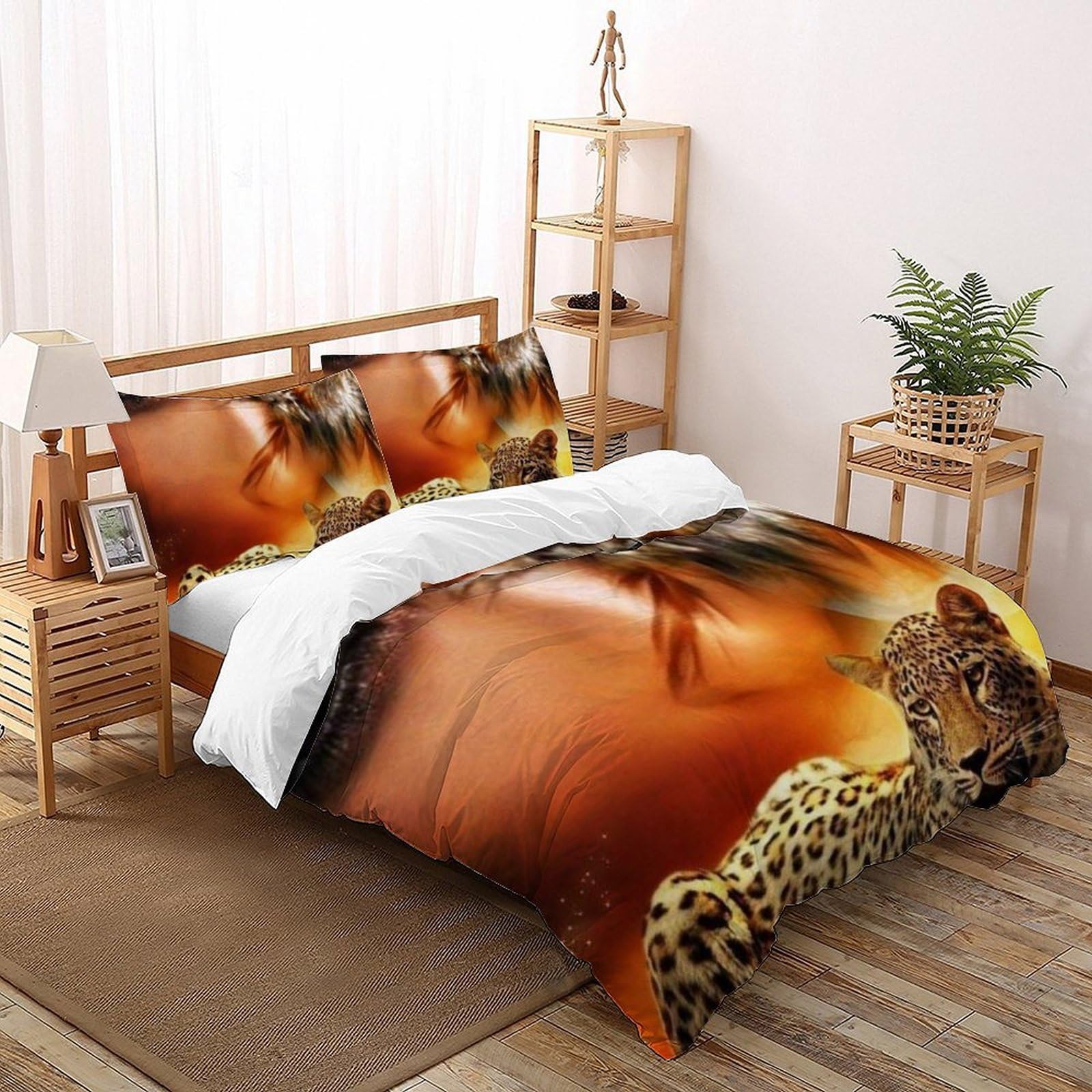 Housse de couette grand lit enfant Super King 260x220 cm facile à laver