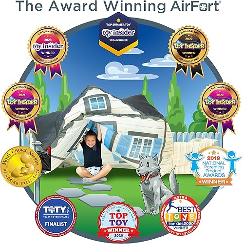 Miniatura 4 de The Original AIR FORT Build A Fort in 30 Seconds, Fort inflable para niños (cabaña)