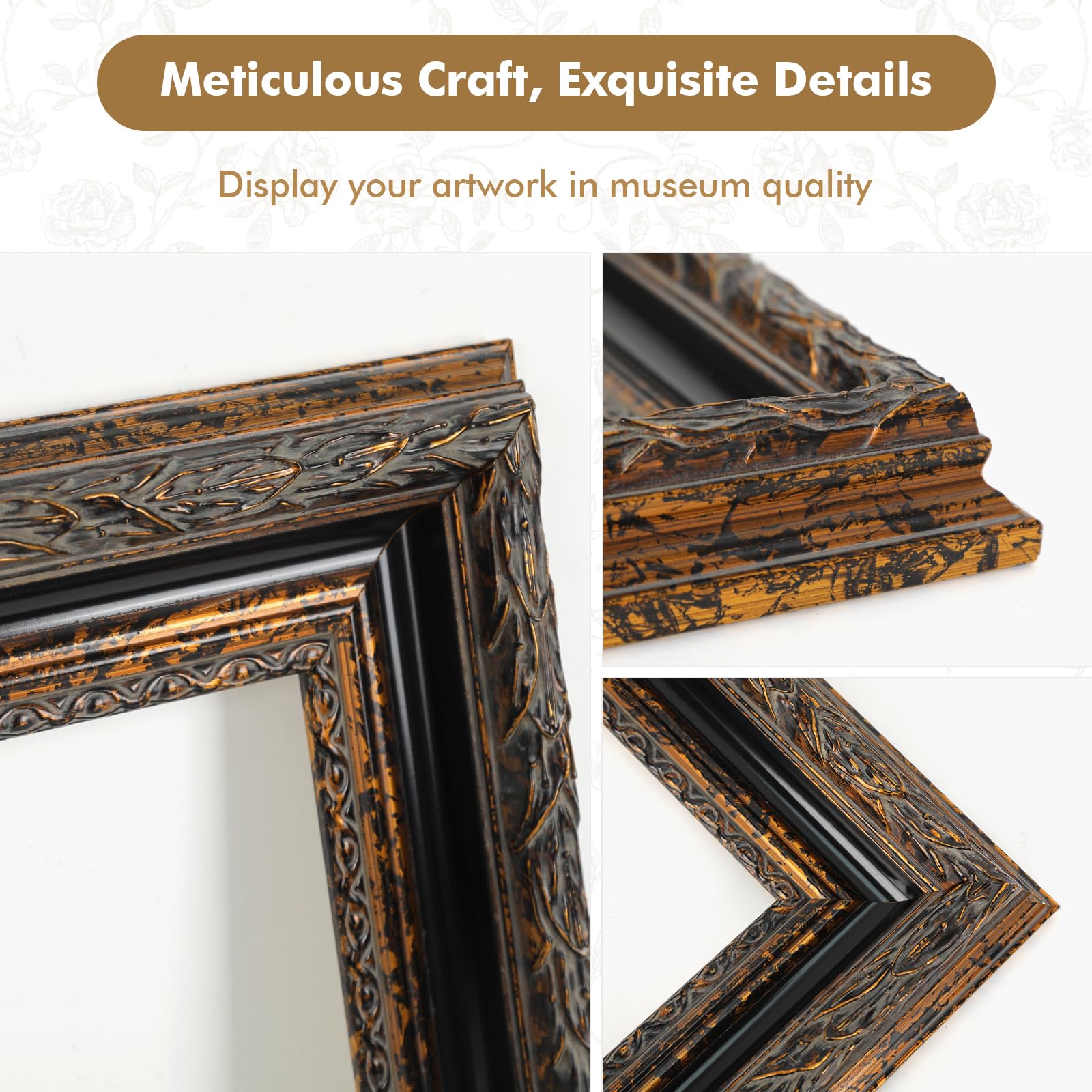 Amazon.com - FOLKOR Classical Canvas Frame for 20x30 Vintage Wall