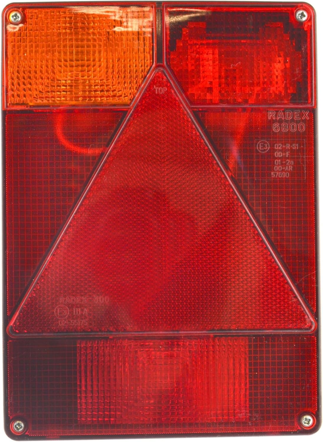 Trailer Light Radex Left Hand for Ifor Williams & Indespension Lamp TR200