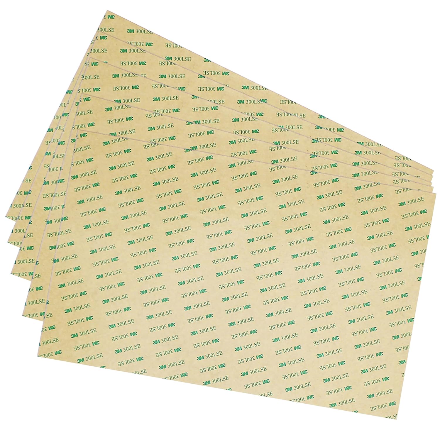 Double Sided Adhesive Transfer Tape. Pack of 5 Sheets 12" x 19"