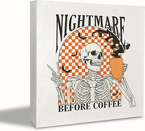 Miniatura 4 de KEUSPI Letreros divertidos de decoración de bruja gótica para baño, con texto en inglés Please Do Not Summon Demons In The Bath, placa de madera