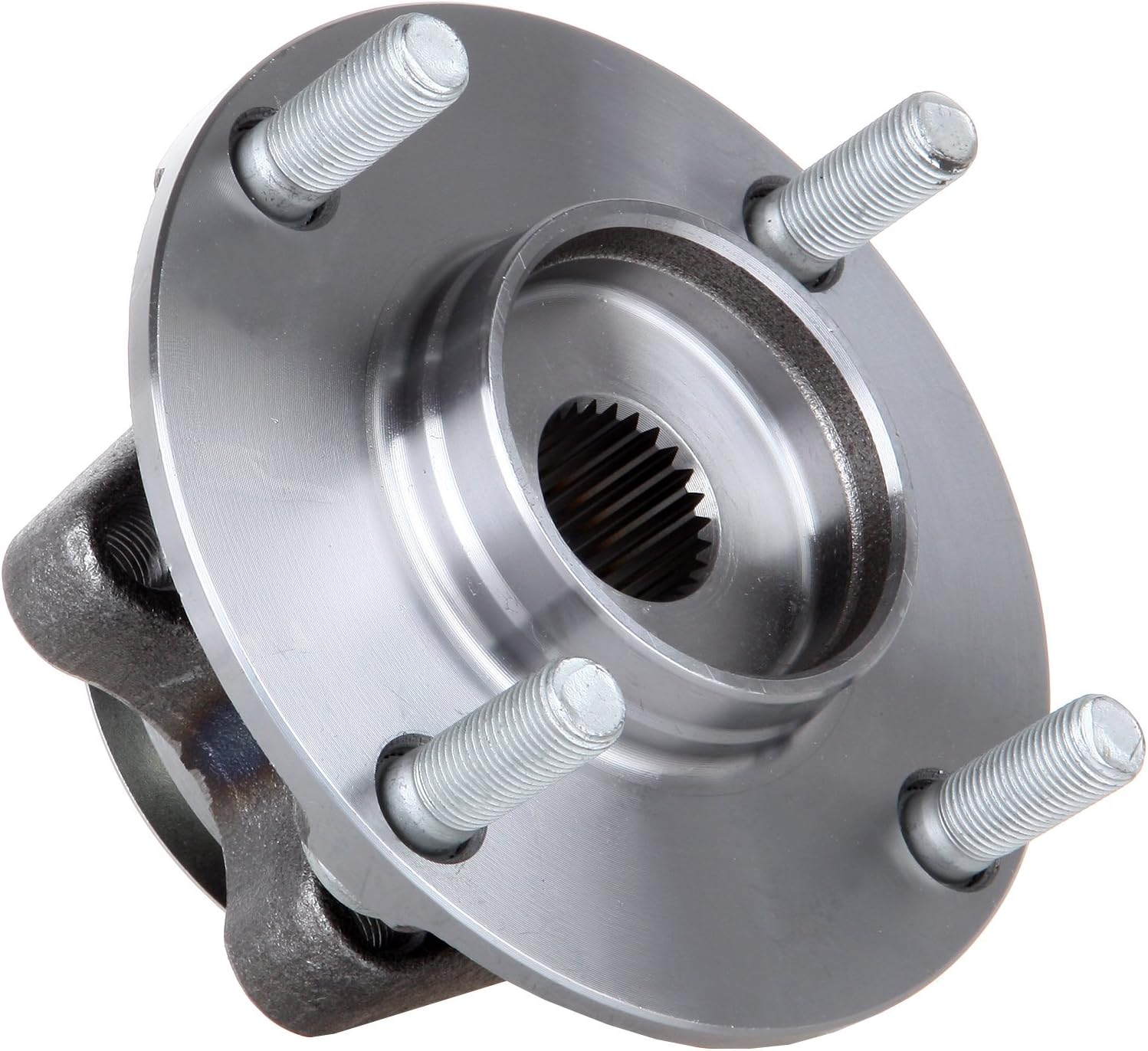 Aintier Front Wheel Bearing Hub Assembly fit for 2007-2014 for Nissan Tiida 2007-2011 for Nissan Versa 4 Lugs no ABS Hub Bearings x1