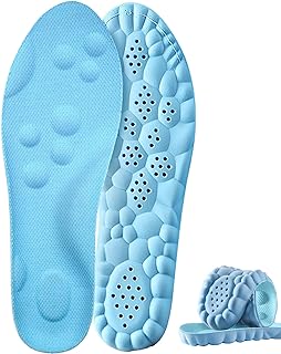 Plantar Fasciitis Feet Insoles,Cloud Insole for Men & Women, Support Orthotics, Energizing Comfort Shoe Insert, Breathable & Sweat-Absorbent, Arch Support Insole(M [US M: 8-8.5/W: 9-10])