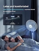 PELONIS 16 hüvelykes állóventilátor távirányítóval, 85° lengéssel, 12 fokozat, időzítő 6