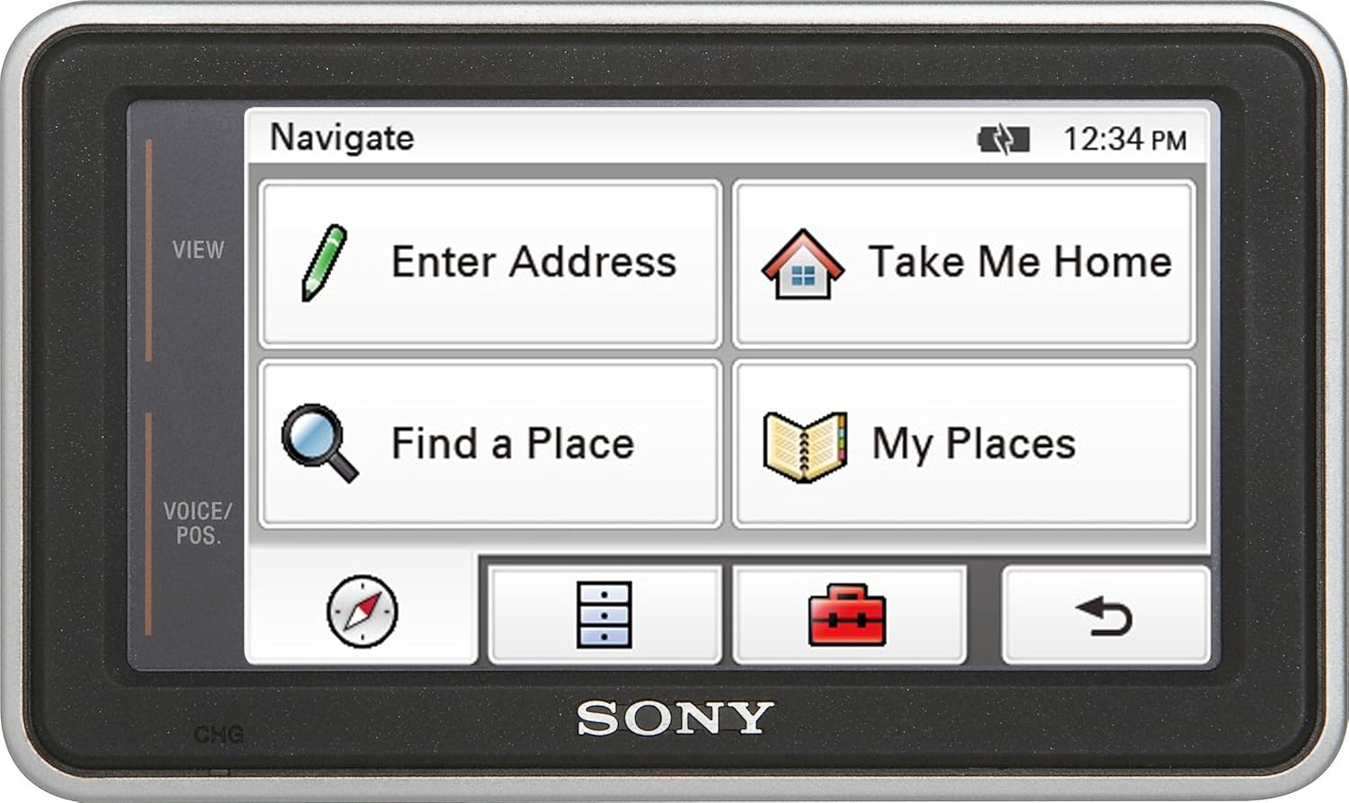 Sony NVU73T 4.3-Inch Widescreen Portable GPS Navigator