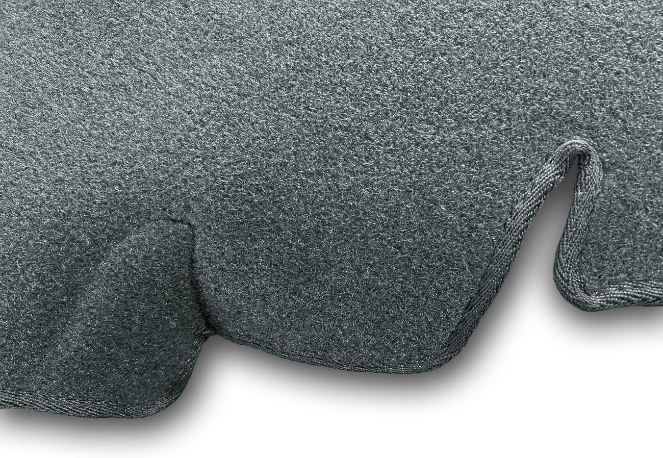 Dash Cover Mat Pad Custom Fit for 1999-2006 GMC Sierra/Chevy Chevrolet Silverado,2000-2006 GMC Yukon XL/Chevy Suburban Tahoe Avalanche,Dashboard Cover Carpet (99-06 Dark Gray) Y55