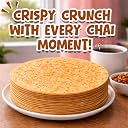 JAWAI Roasted Whole Wheat Khakra Combo Punjabi Khakhra- Plant Based,Ready To Eat Healthy Snacks,Vaccum Packed Indian Snacks (Punjabi Flavour,200 Gram) gallery image
