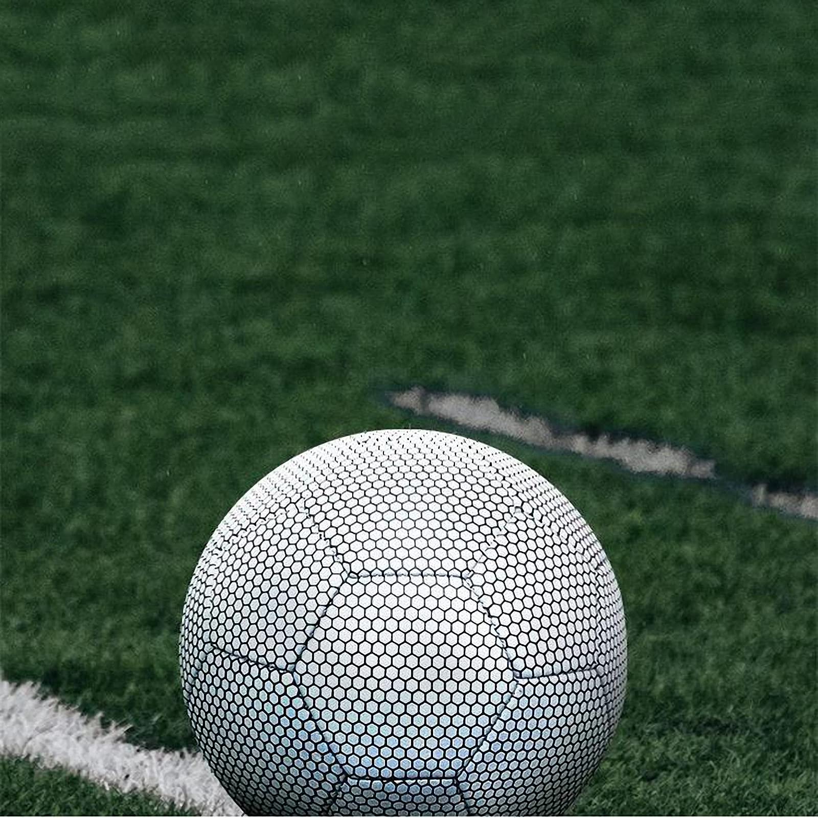 Balón de fútbol Luminoso con Bomba,tamaño 5 fútbol Brillante para niños,balón Entrenamiento Fluorescente para Estudiantes de la Escuela,Regalo para jóvenes Amigos Novio