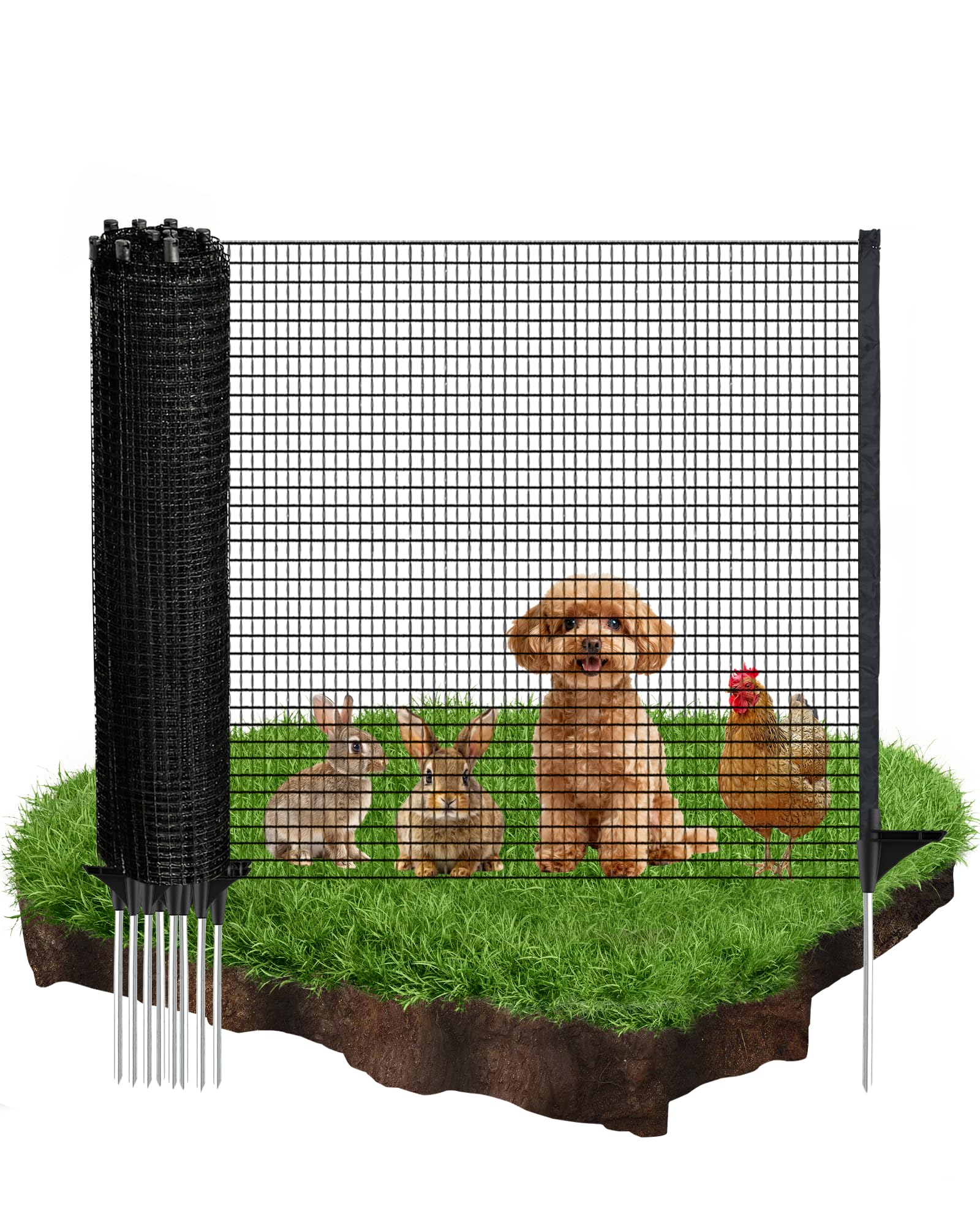 TITECK 4'x50' Temporary Fence