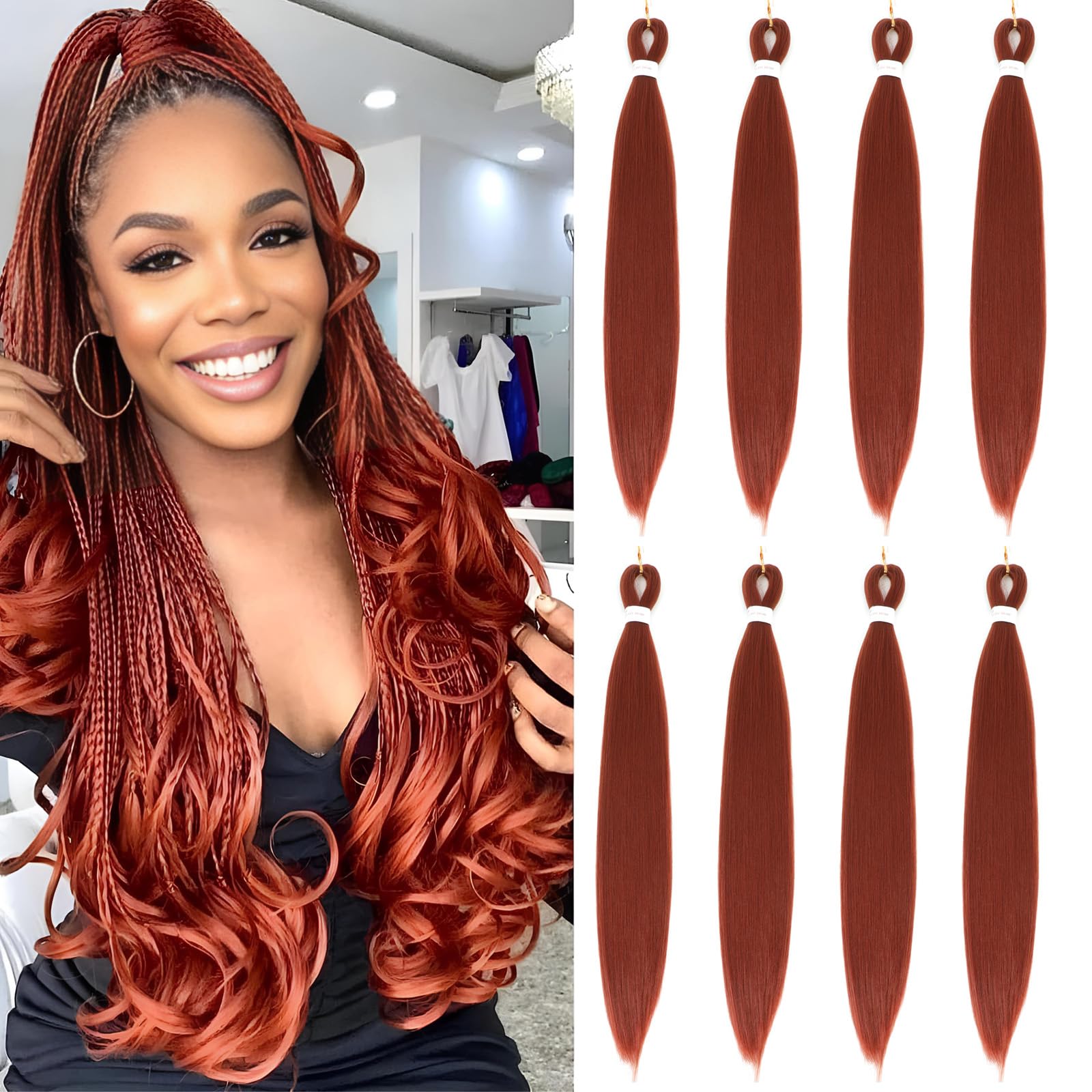 Easy Braid Pre stretched Braiding Hair Extensions
