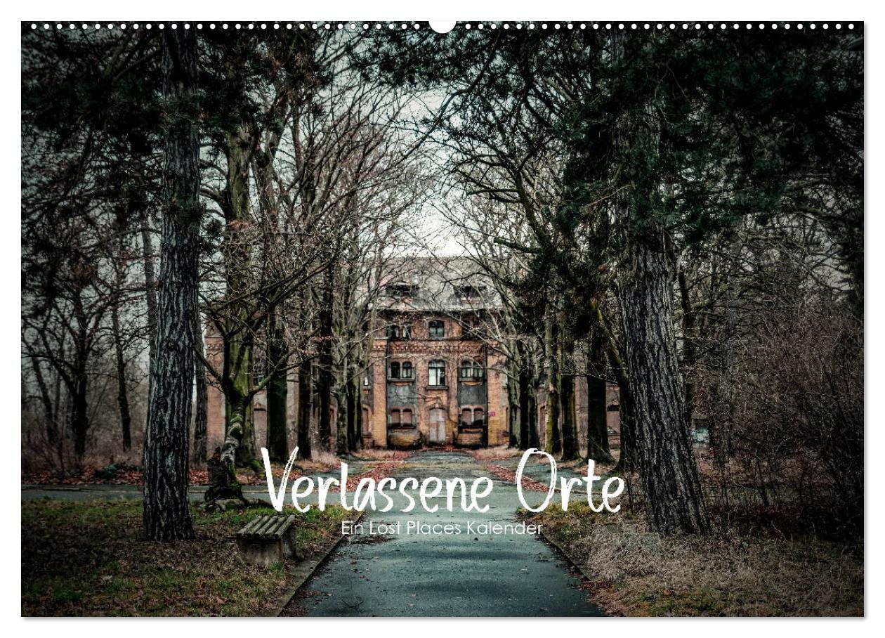 Verlassene Orte - Ein Lost Places Kalender (Wandkalender 2026 DIN A2 quer), CALVENDO Monatskalender: Lost Places Fotografien in verschiedenen verlassenen Gebäuden (CALVENDO Kunst)