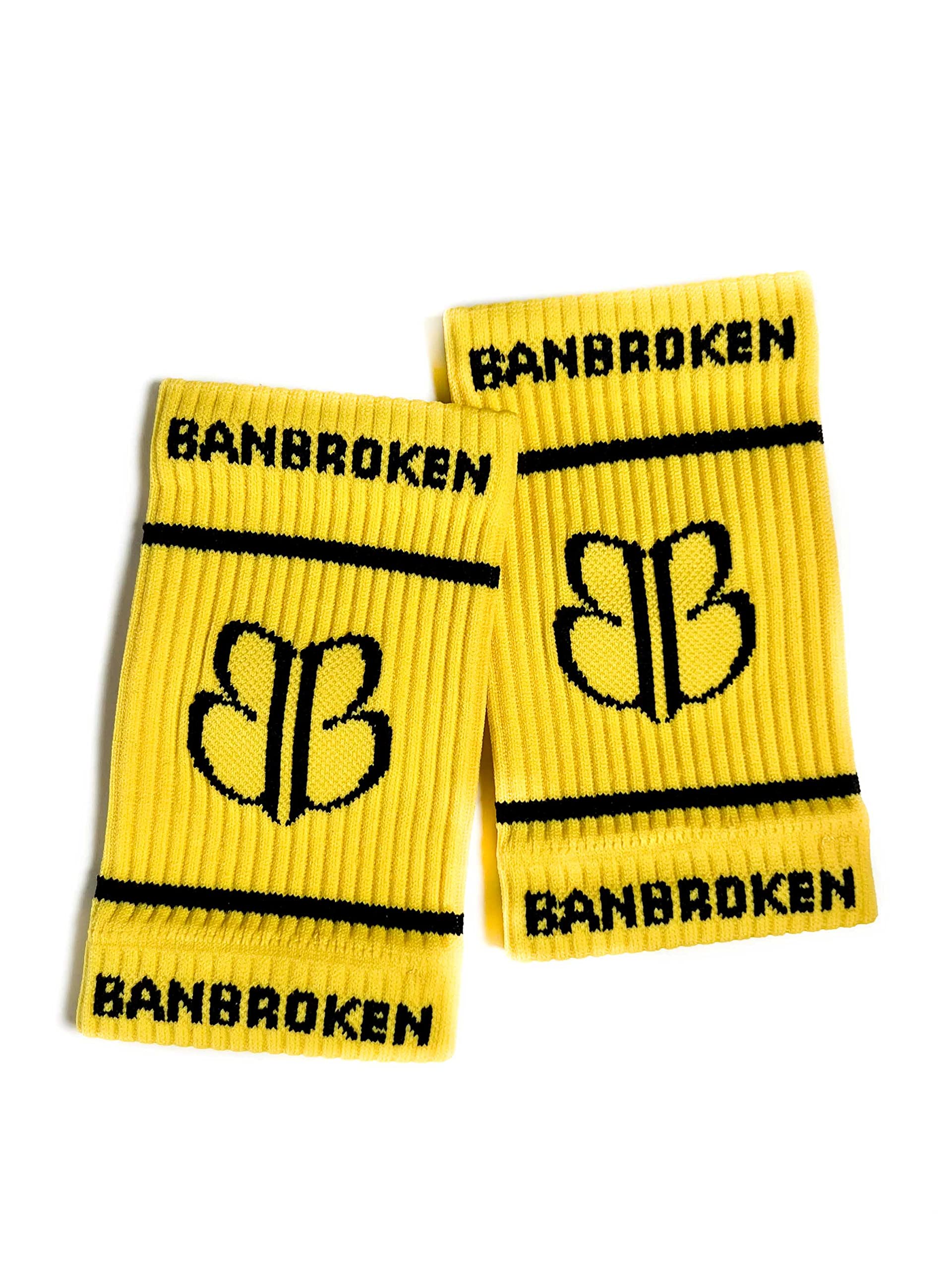Banbroken Polsini per sudore, compressione Wristbands, per sport, tennis, padel, crossfit, palestra, fitness, unisex, taglia unica (2 unità)