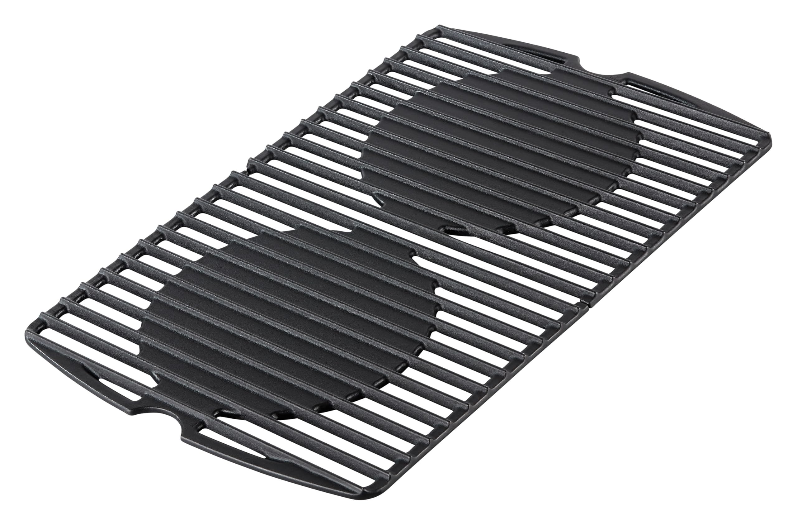 Enders® Wendegrillrost aus Gusseisen, 2-TLG. Für Enders® Urban II (Pro) und Explorer II, Grillzubehör, Grillrost, mit integrierter Flammenabdeckung, aus emailliertem Gusseisen, #2107