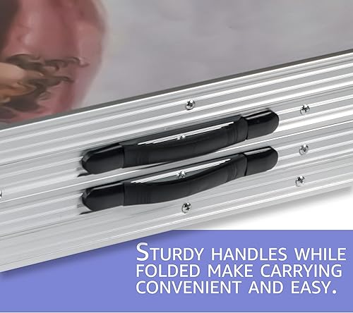 Miniatura 4 de 8' Folding Beer Pong Table with Bottle Opener