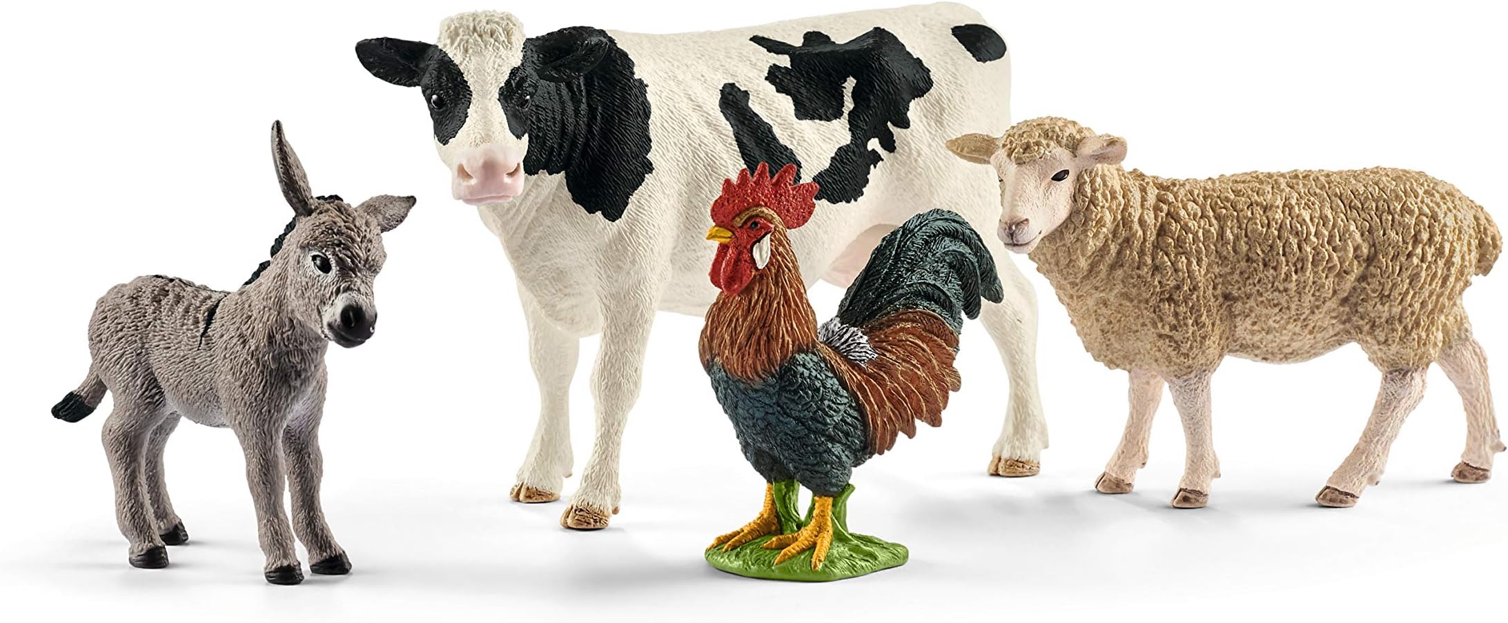 farm world farm animals set 4-pieces