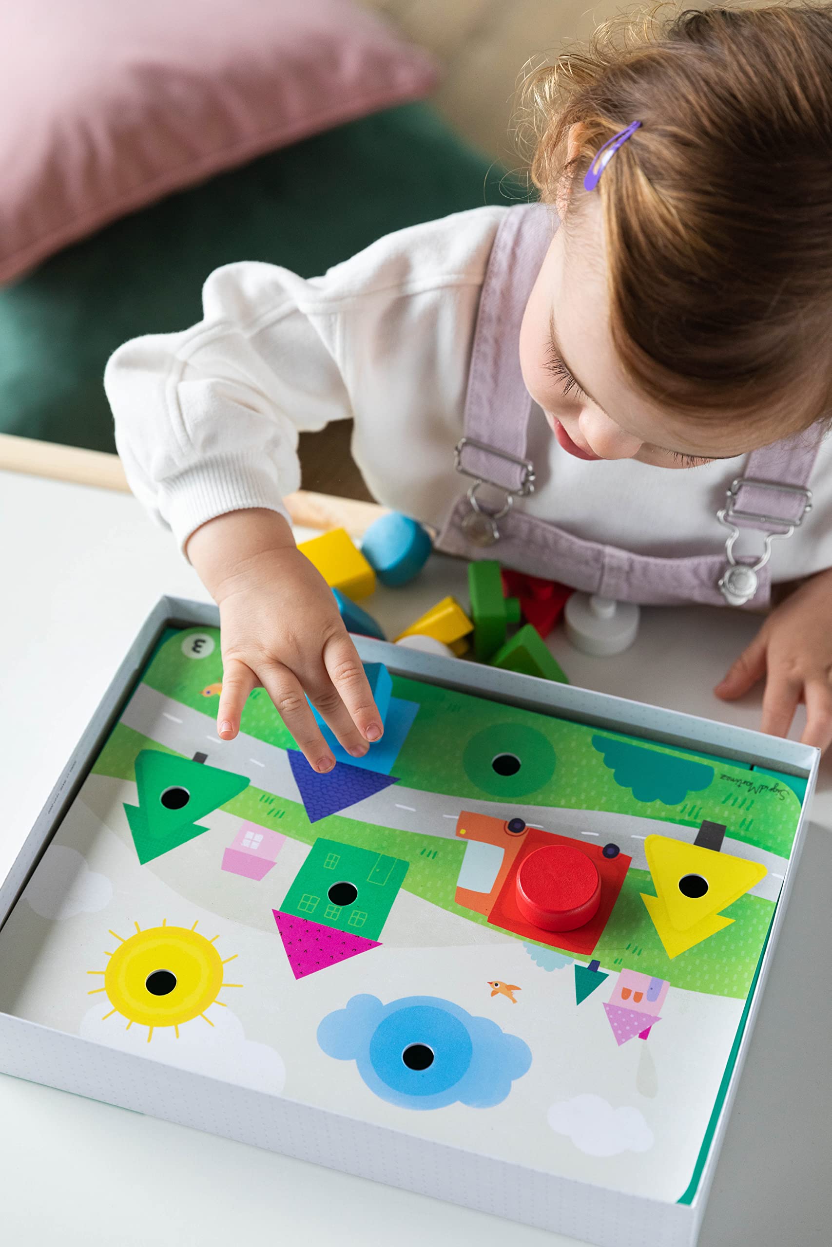 Goula Forme Giochi da Tavolo educativi per Bambini-dai 2 Anni in su, Multicolore, 59456