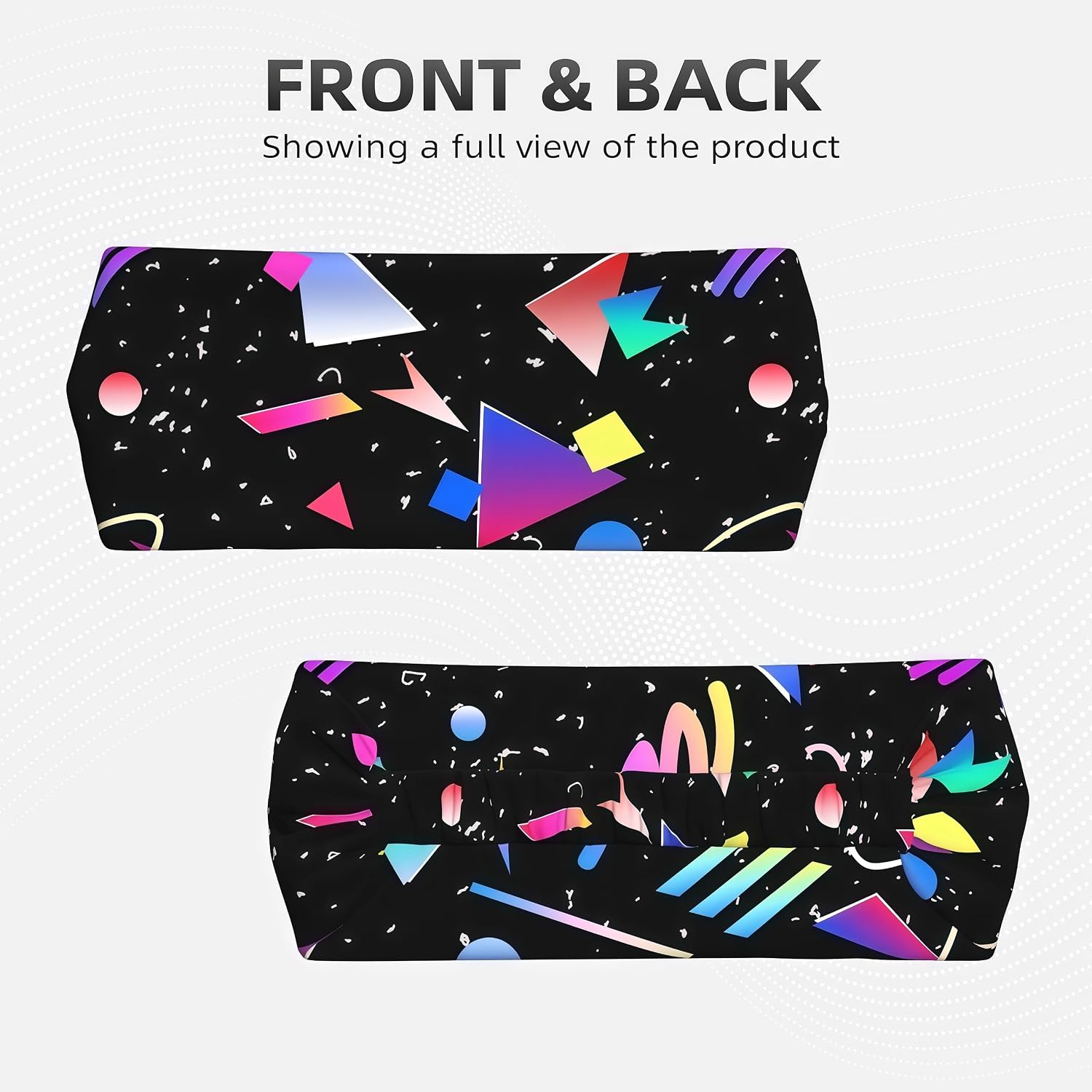 Headband for Men Women Sports Moisture Wicking Bandana Elastic Sweatband Accessories Head Hair Bands for Cycling Gym
