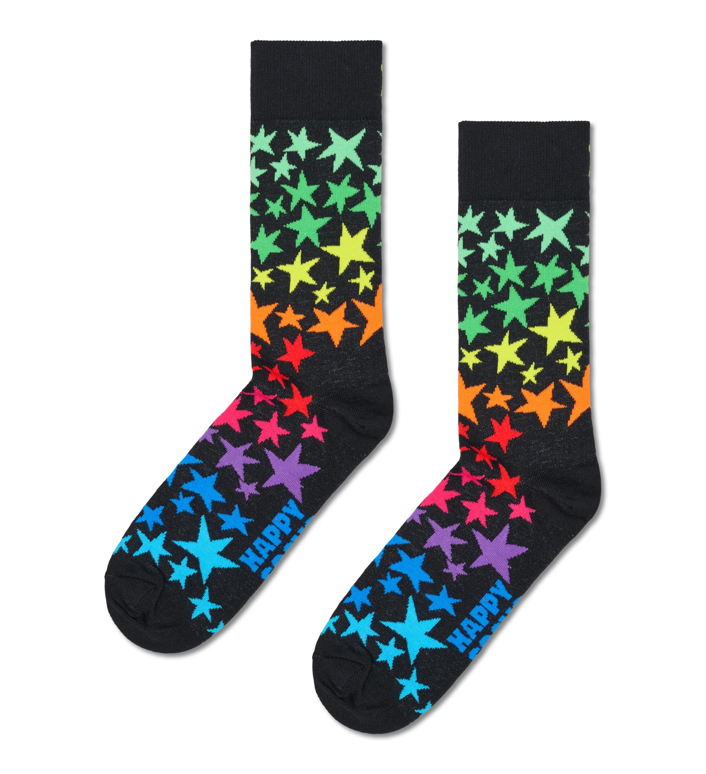 Happy Socks Calzini crew con motivo festa e celebrazione per uomo e donna, 36-40 e 41-46