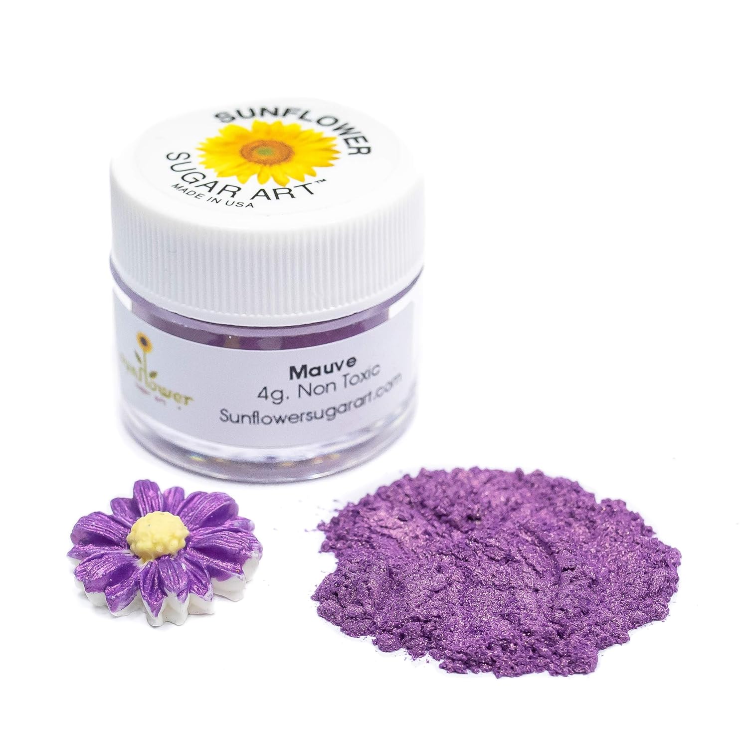 Purple Mauve Edible Luster Dust Edible Powder & Dust