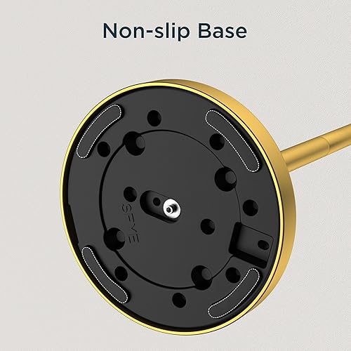 Vista 102 de FORIOUS Soporte de pared para papel higiénico, soporte de rollo de papel higiénico de doble poste giratorio de acero inoxidable para baño