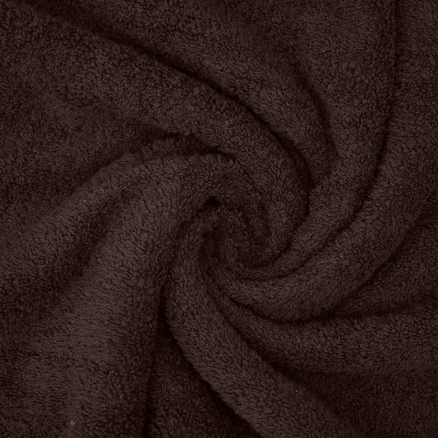 NAUSHA 2 x Super Large Bath Sheets Towels (80 x 140cm) 100% Egyptian Cotton 600 GSM (Chocolate) - Image 4