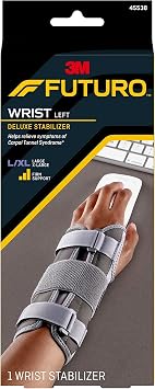 FUTURO Deluxe Wrist Stabilizer Left Hand, L/XL