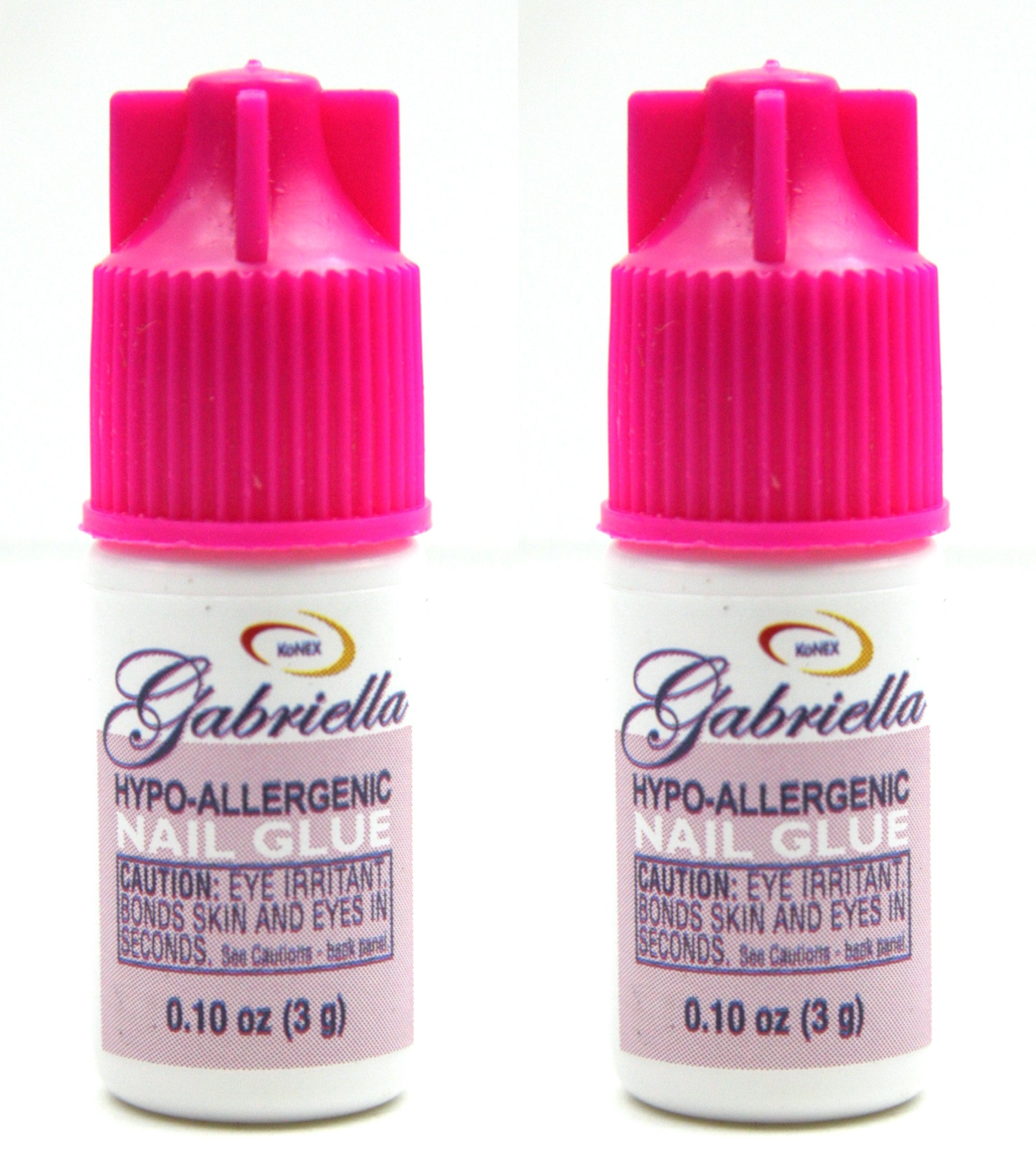 2 Pack: Gabriella Hypo-Allergenic Nail Glue.1 Oz (2 Pack)