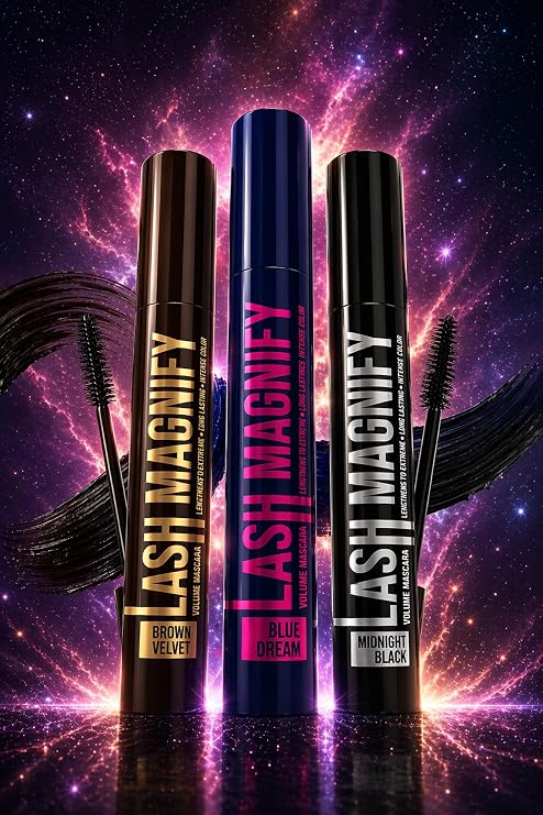 Pierre Cardin Lash Magnify - Brown Velvet - Lifting Etkili, Dolgunlaştıran ve Doğal Hacim Veren Maskara – Kadife Kahve