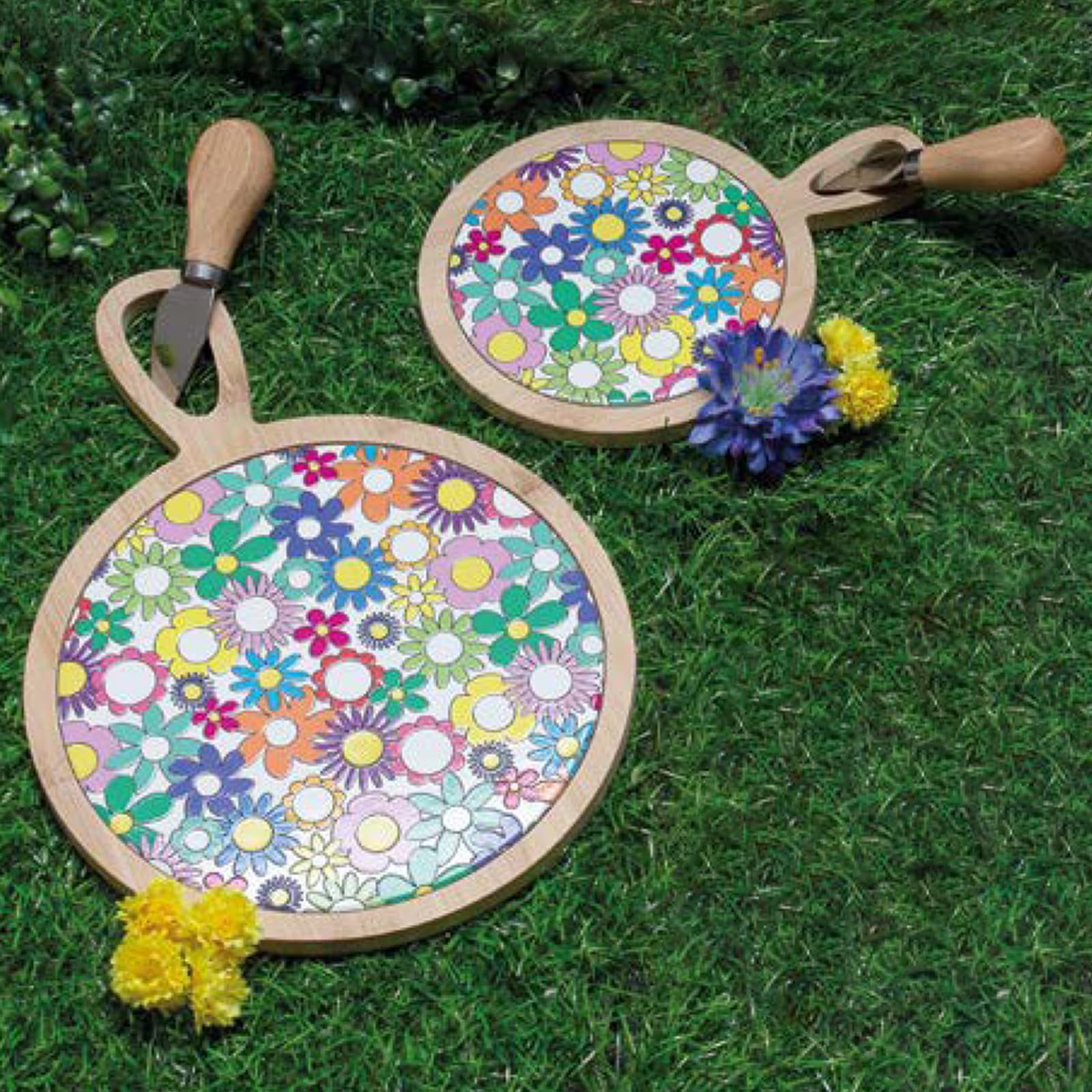 Doni Bomboniere Matrimonio 3PZ Tagliere Standard con Coltello Solidali Idea Regalo Anniversario Partecipazioni Utili 50° 25° Idee Originali Economiche Eleganti Nozze Complete Particolari Motivo