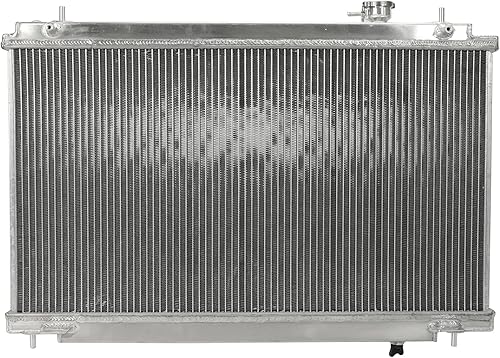 Miniatura 230 de Radiador de aluminio AA5052 de 3 filas compatible con Dodge Ram 2009-2021 1500 2500 3500 4000 V6 V8 Pickup AT/MT 3 filas,1 fila,Ventilador