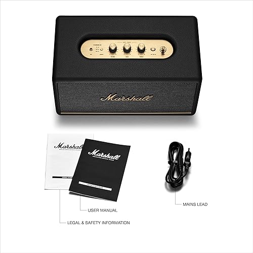 Miniatura 9 de Marshall Stanmore III - Altavoz inalámbrico Bluetooth, color negro
