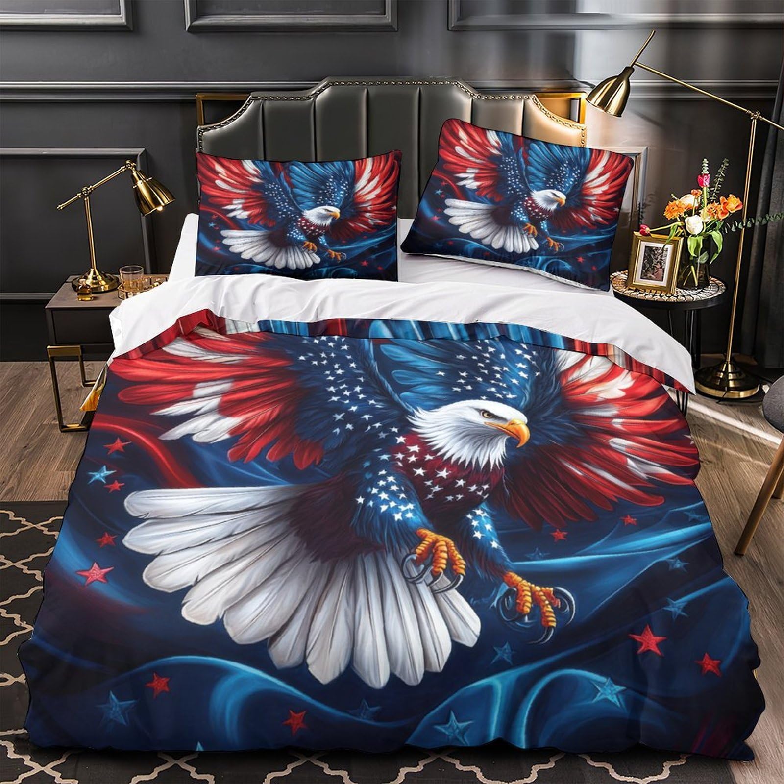 Parure de lit attrape-rêves pour couple : ambiance bohème et confort doux King size