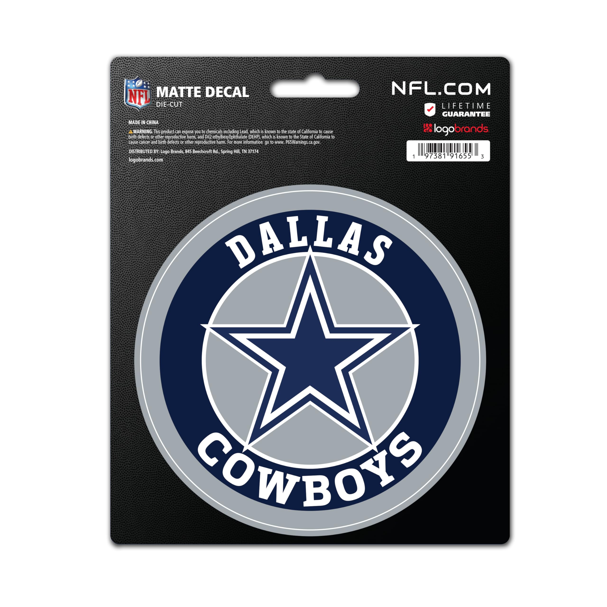 Logo Brands Dallas Cowboys NFL Team Logo Vinyl - electronics | Mubboo